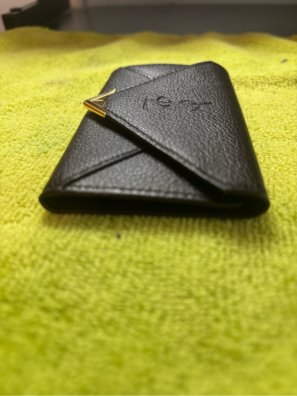 Rare Vintage Yves Saint Laurent Envelope Key Case / Mini Wallet Excellent Cond - Picture 3 of 7